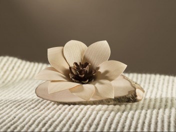 Wooden flower