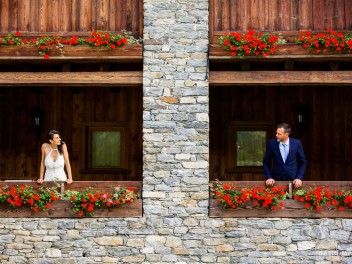 Relais Mont Blanc & Spa wedding